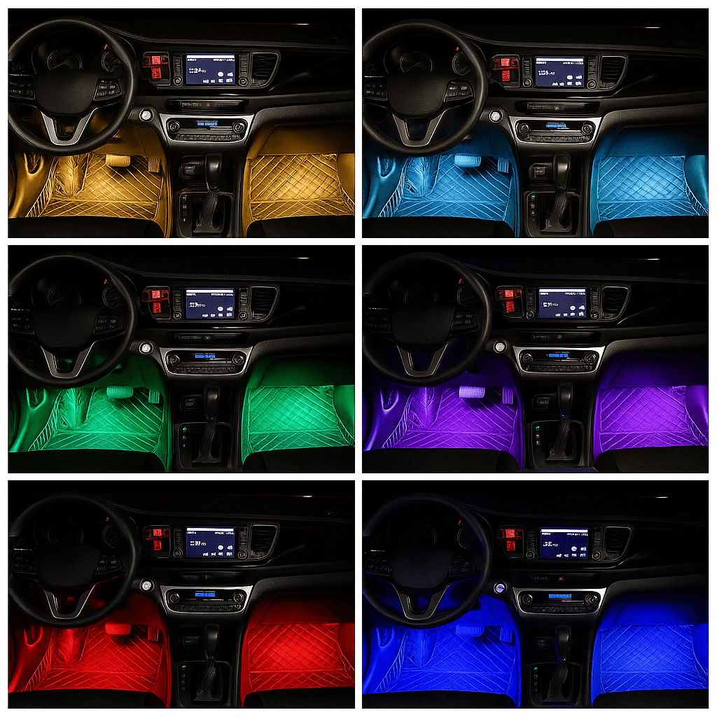 LED Ambient Autolicht mit Fernbedienung