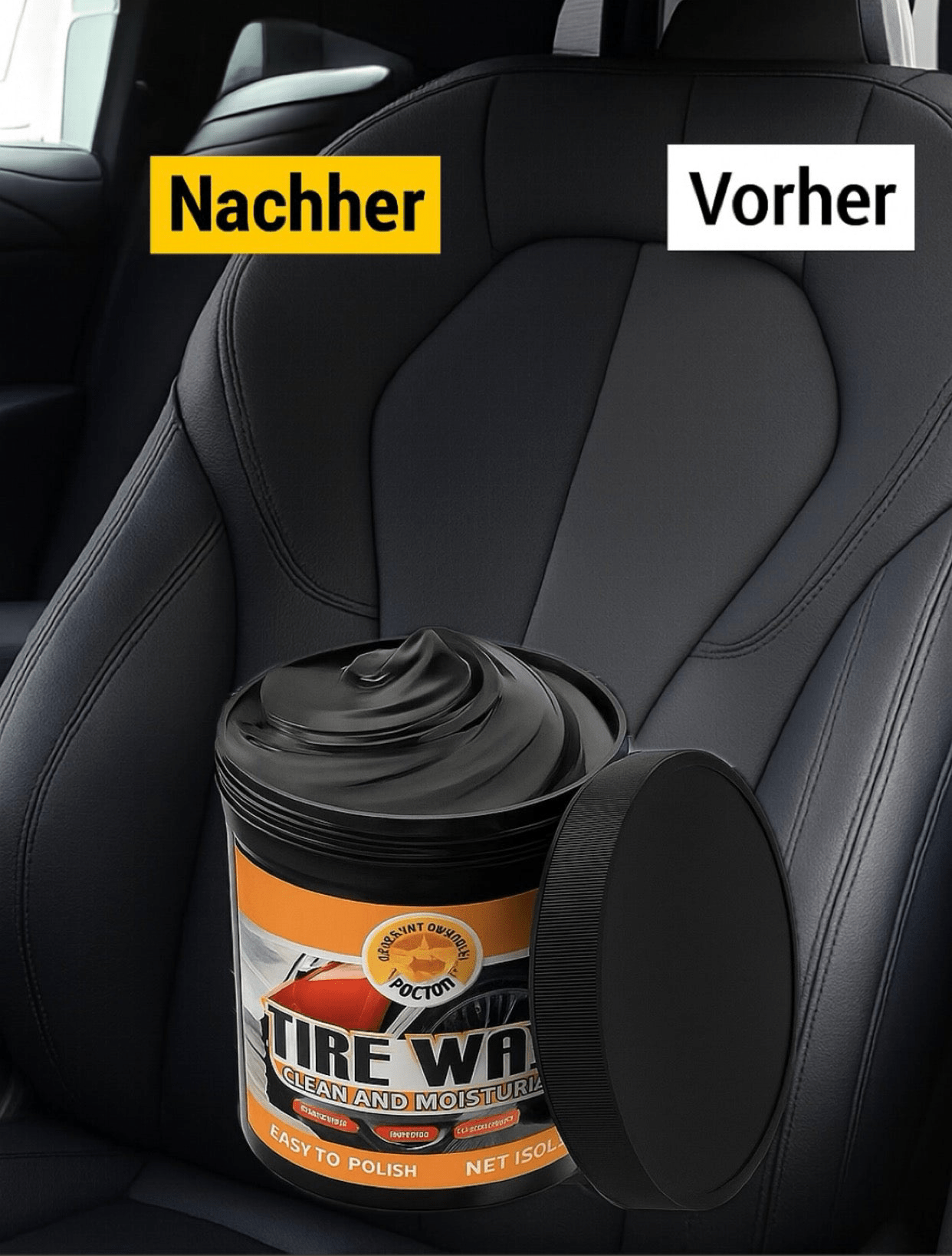 Autolack-Glanz & Kunststoff-Pflege-Set